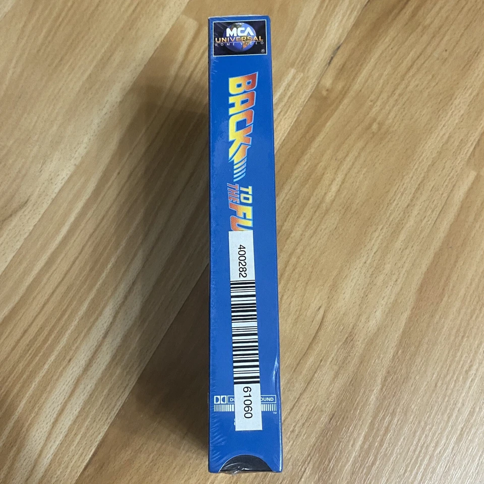NEW Sealed Back to the Future RARE 1995 VHS White MCA Universal Video Watermark - Image 4 of 4