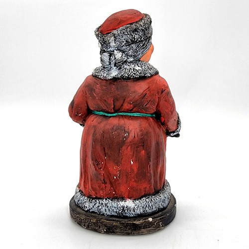 Christmas Russian Father Christmas Mother Artist Signed Figurine - Picture 4 of 8
