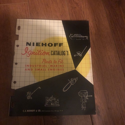 Rare Original Niehoff Ignition catalog 1 Industrial Marine & Small