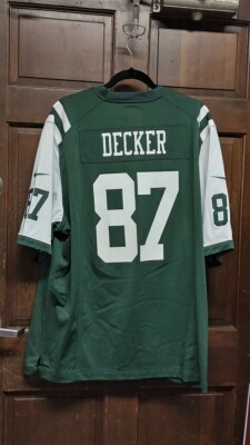 Nike NFL On Field New York Jets #87 Eric Decker Football Jersey