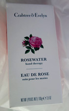 CRABTREE EVELYN Rosewater HAND THERAPY CONDITIONING CREAM 100g 3.5 OZ BOXED