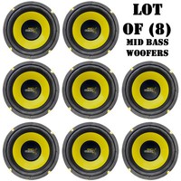 Lot Of (8) Pyle Plg64 6.5 300 Watt, 4 Ohm, Mid Bass Woofers, Car Audio System on sale Lot Of (8) Pyle Plg64 6.5 300 Watt, 4 Ohm, Mid Bass Woofers, Car Audio System on sale