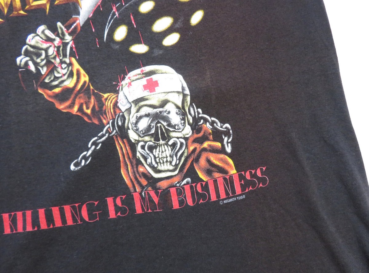 【モサさん用】MEGADETH 88年 Tシャツ Megadeth Vintage T Shirt 1988 So Far So Good Tour USA Dates