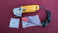 Mini Electric Cloth Cutter, Rotary Blade Fabric Cutting Machine, Octagonal Knife