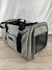 Sherpa Element Pet, Cat, Dog Carrier, Grey, Medium Airline Approved 15x10  Used