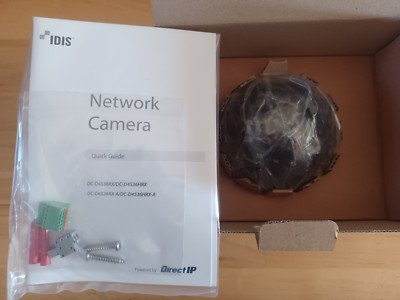 IDIS DC-D4536RX 5MP IR PoE Netzwerk Dome CCTV IP Kamera - Neu