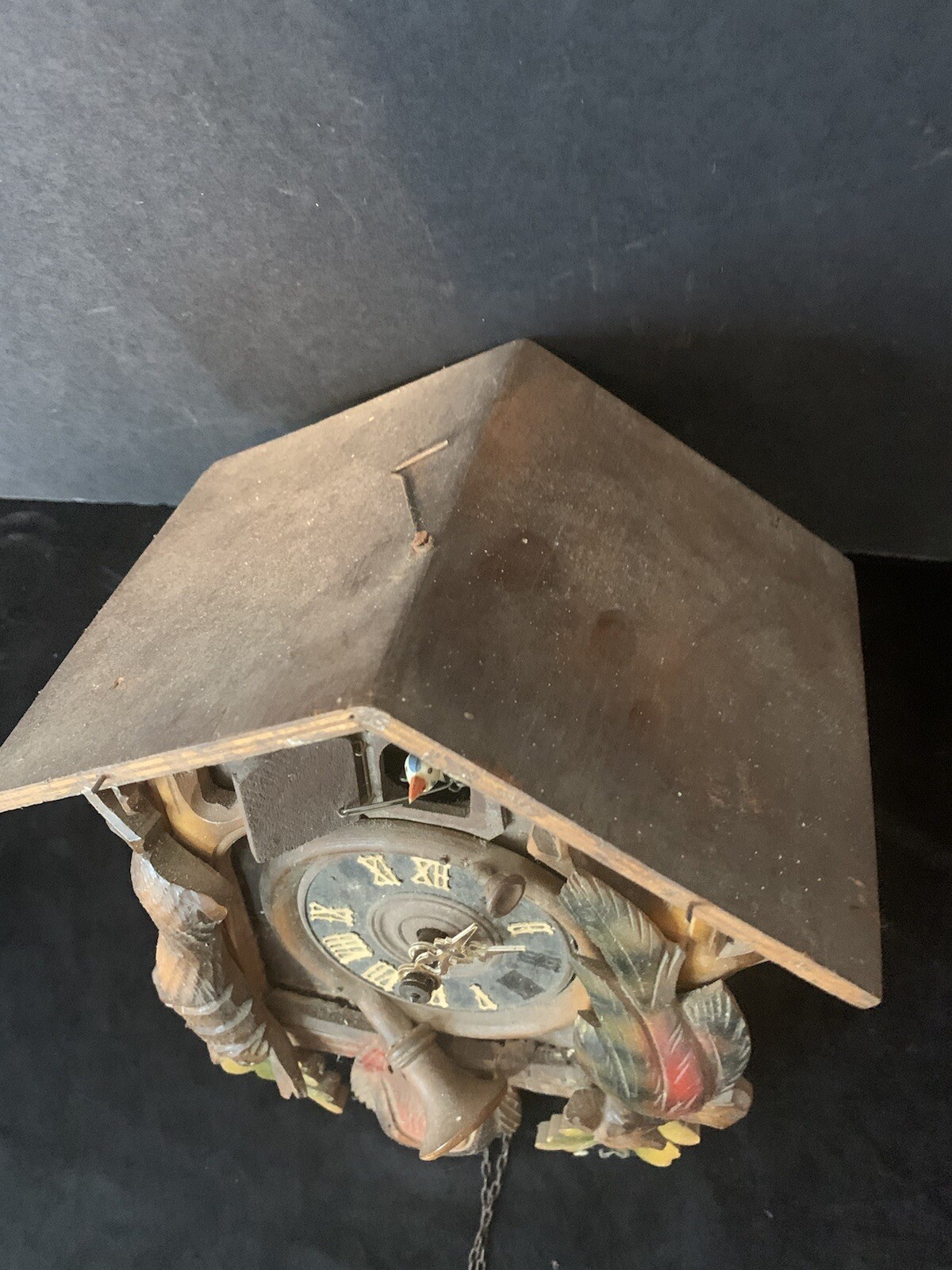 Vintage Cuckoo Clock Case parts for Repair Germany movement eBay