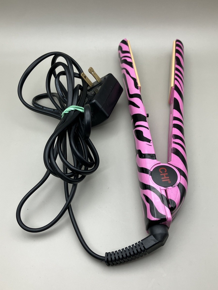 CHI Ceramic Flat Iron 1” Tribal Zebra Collection Model GF 1001 | eBay