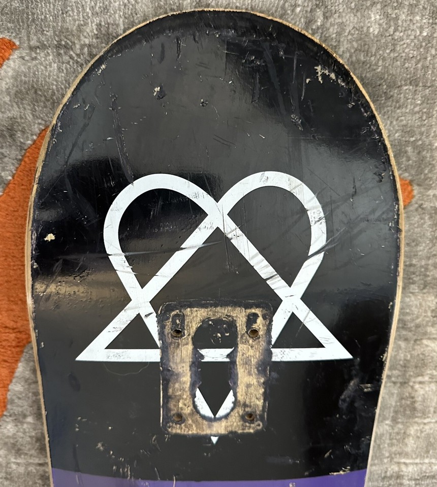 Element Bam Margera HIM 1 HIM I Skateboard Deck Heartagram Ville Valo