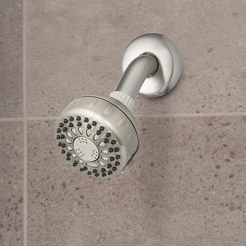 Waterpik PowerSpray Plus níquel cepillado 5 ajustes cabezal de ducha 1,8 gpm - Imagen 3 de 6