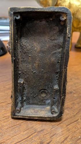 seltener Bronze Eule auf Buch vintage Wien Werkstätte Bosse ANSCHAUEN !!! - Bild 3 von 3