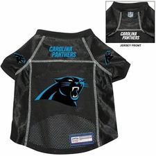 CAROLINA PANTHERS DOG CAT PREMIUM JERSEY ALTERNATE w/ NAME TAG CHOOSE SIZE