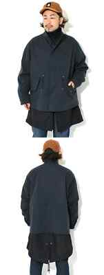 Mens FRED PERRY DOUBLE LAYERED JACKET Fishtail Parka Casual Coat Top M-L-XL
