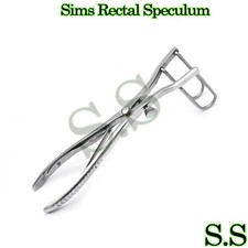 Rectal Speculum Sims Bivalve Blades Fine Quality Instruments DS-1308
