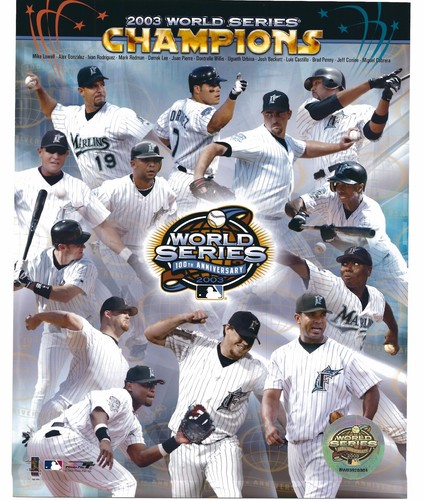 2003 FLORIDA MARLINS World Series Champions 8x10 Photo - Picture 3 of 3