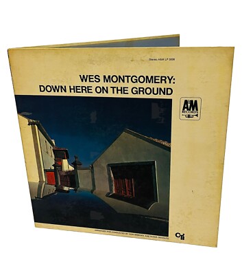 WES MONTGOMERY Down Here On The Ground A&M LP NM gatefold q