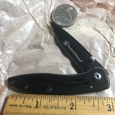SMITH & WESSON Framelock STL THIN  Folding Pocket Knife 1498M