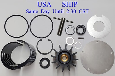 Major Repair Kit For Sherwood Pump 24008 18000K impeller 19837 cover 19836 plate