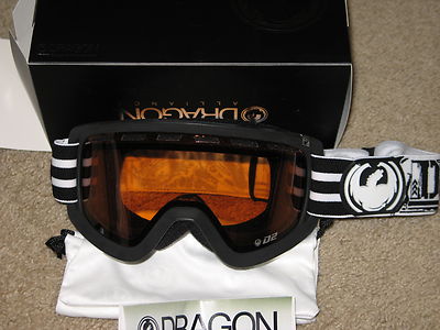 Dragon Alliance D2 J-USA / AMBER SMU Goggles NWT.