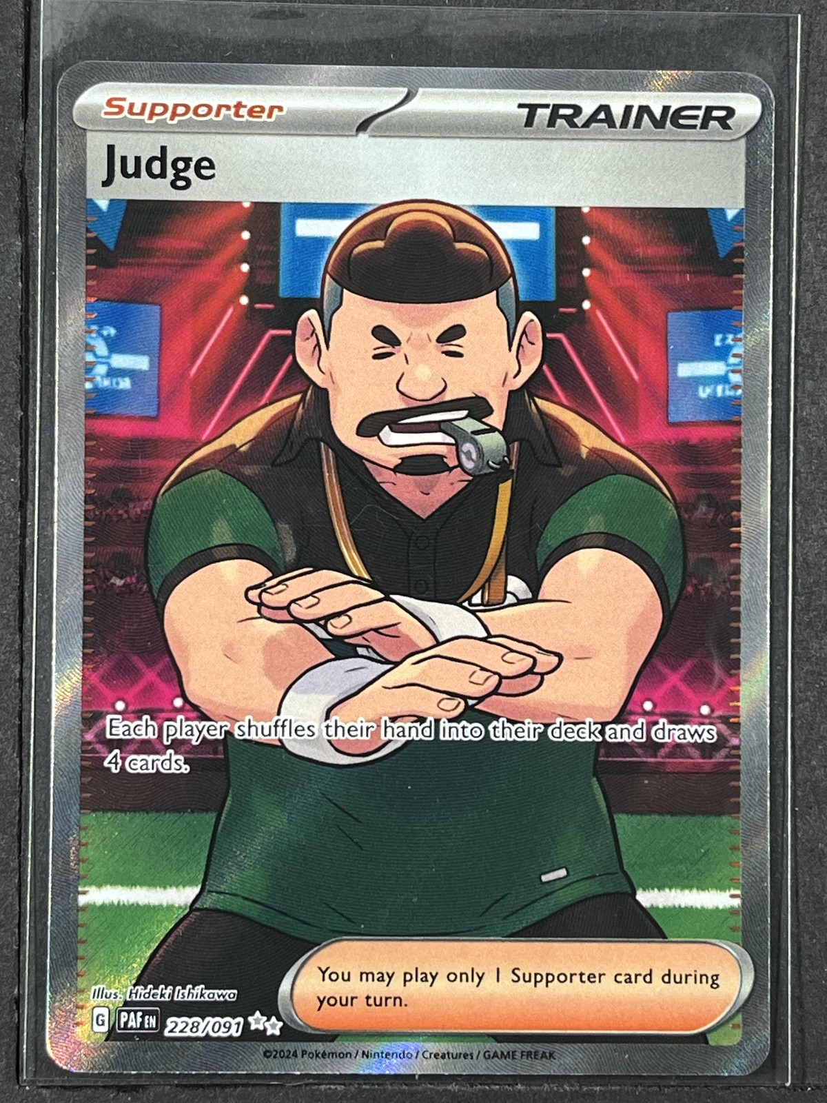Judge #228/091 SV: Paldean Fates 250001