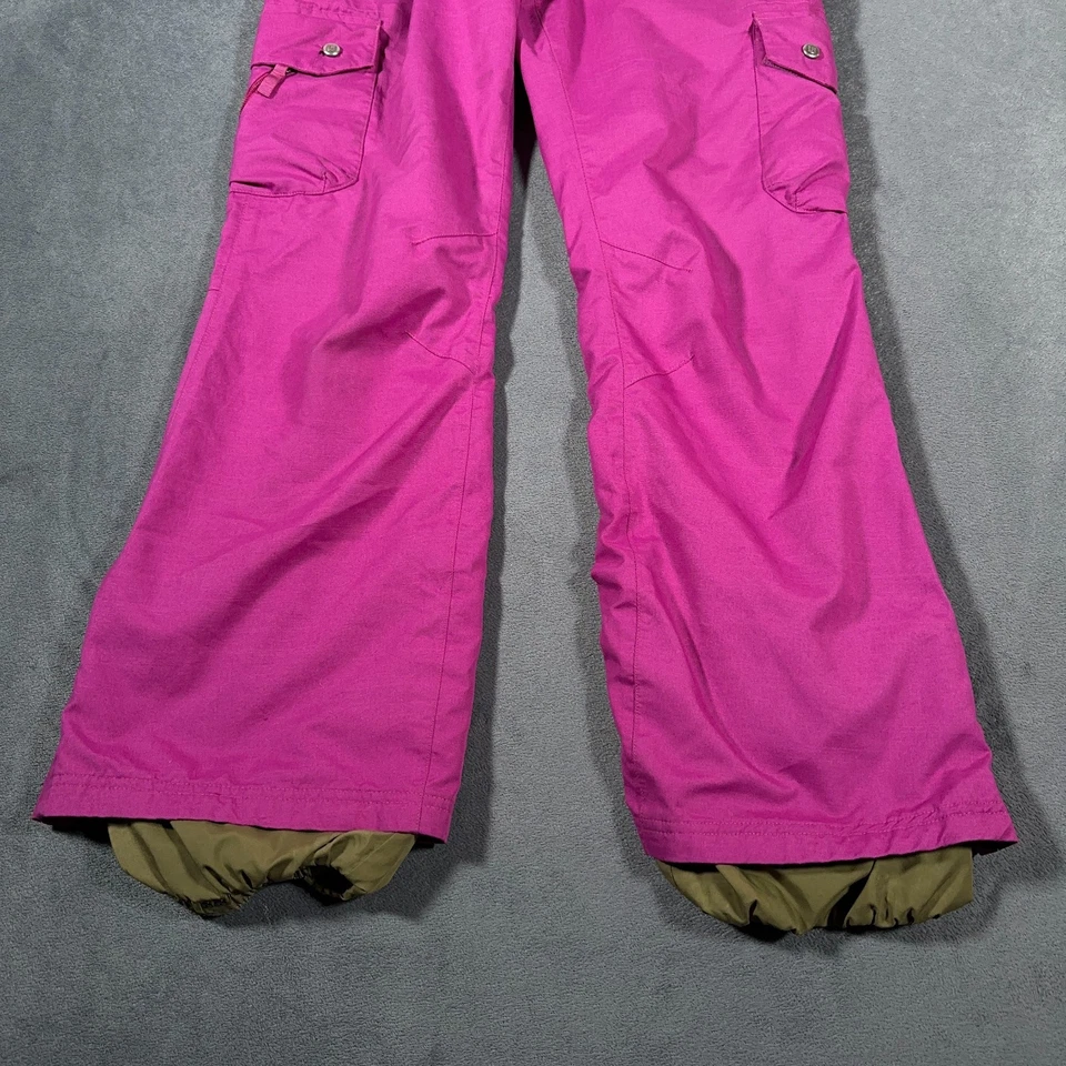 Pantalones Burton Mujer Medianos Púrpura Dryride Snowboard Carga Exterior Bolsillos Invierno Foto 3 de 4