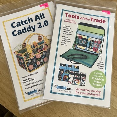 2 By Annie s Patterns Tools Of The Trade And Catch All Caddy