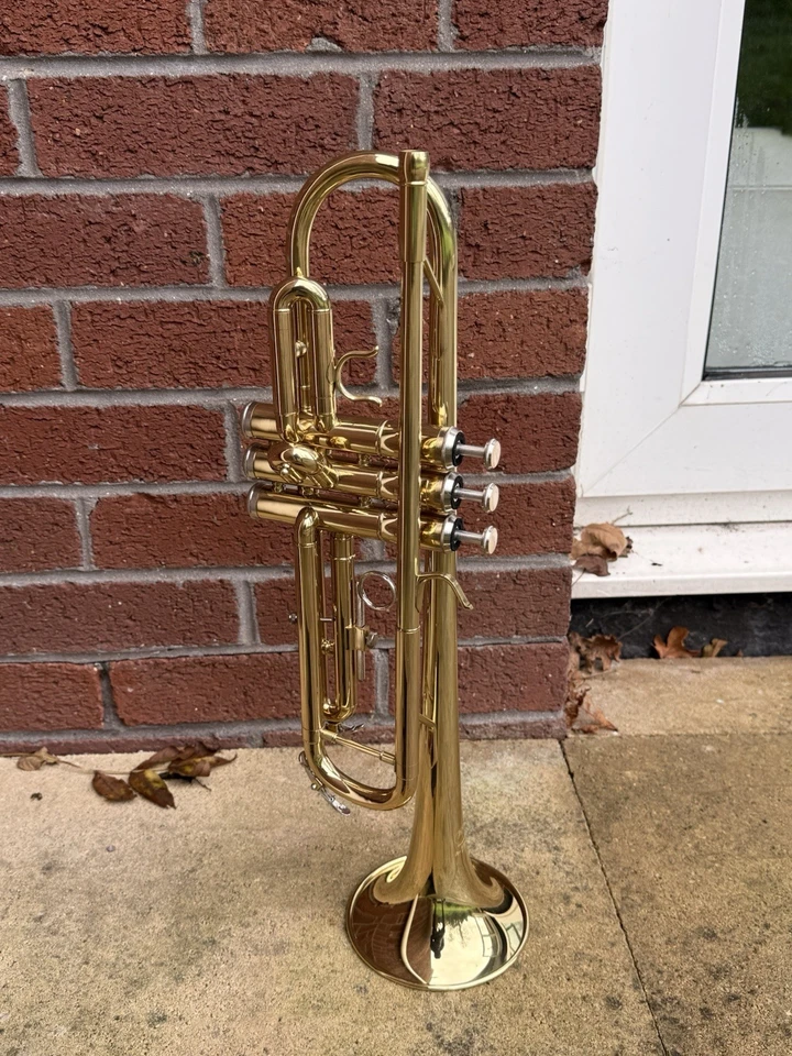 Trumpet Gold with Case and Accessories #1001 - Image 2 of 4