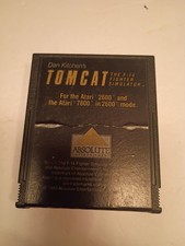 Dan Kitchen's TOMCAT THE F-14 FIGHTER SIMULATOR (Atari 7800 1986) Cart Only image
