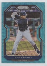 2021 Panini Prizm Teal Wave Prizm Jose Ramirez #16 0u66
