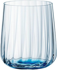 & Nachtmann, 4453165 - Set Di 2 Bicchieri in Cristallo Blu Oceano, 340 Ml, Stile
