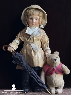 John Wright Christopher Robin Winnie the Pooh Series II Cloth Felt Doll LE 500
