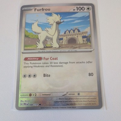 Furfou 088/131 Pokeball Prismatic Evolutions NM
