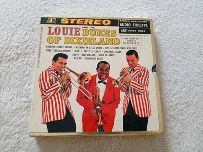 Louie Dukes Of Dixieland Stereo Master Tape 7½ IPS High Fidelity Sound. 