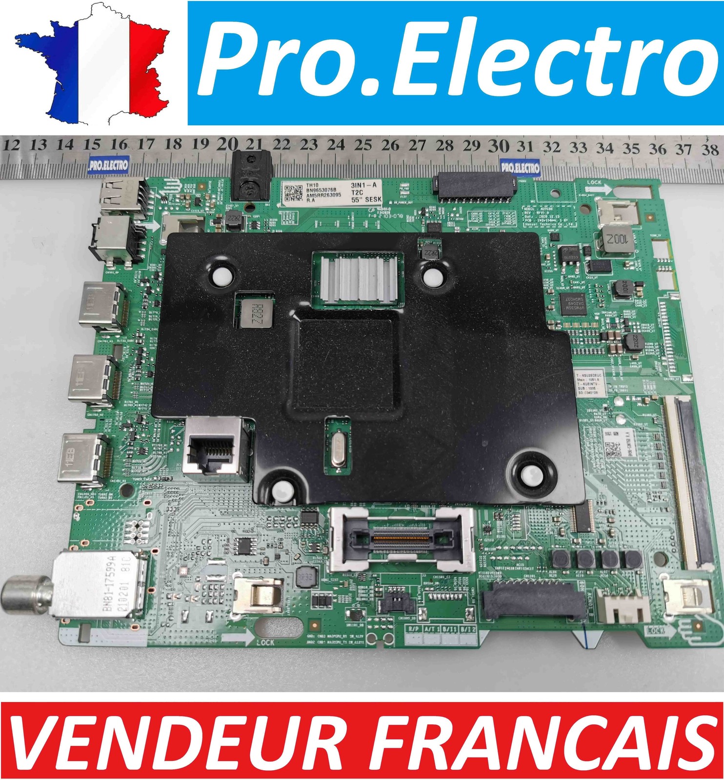 Carte mère Samsung BN96-53076B pour téléviseur 50 pouces UE50AU7105K