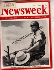 1945 Newsweek July 2 - Patton to invade Japan? MacArthur would welcome him.