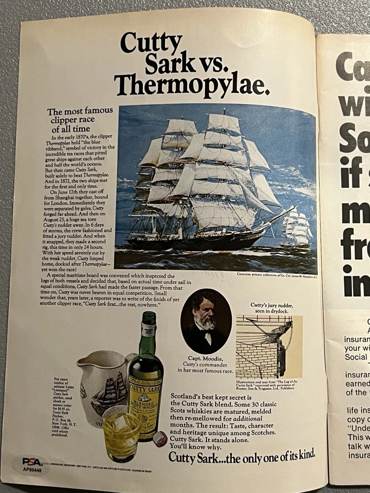 JOHNNY BENCH Signed Autographed Auto 3/13/72 Sports Illustrated SI Magazine PSA - Image 3 of 3