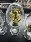Vintage Tree & Flower Set in Clear Glass Franklin Mint FABERGE Has Orig Packages — photo 4