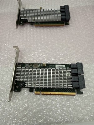 High Point NVMe 4-PORT 32Gbps U.2 Ports PCIe 3.0 x16 RAID Controller SSD7120