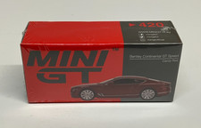 Mini GT 420 - Bentley Continental GT Speed Candy Red LHD - New / Sealed