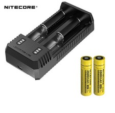 Nitecore UI2 Portable Dual-Slot USB Battery Charger 2X3500mah battery