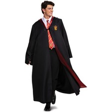 Disguise Licensed Harry Potter Gryffindor Robe Adult Deluxe Costume 107969