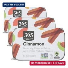 365 by Whole Foods Market, Cinnamon Mints, 1.5 Ounce (Pack of 3)