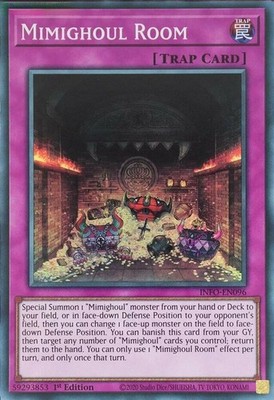 Mimighoul Room - INFO-EN096 - Super Rare - 1st Edition - Near Mint
