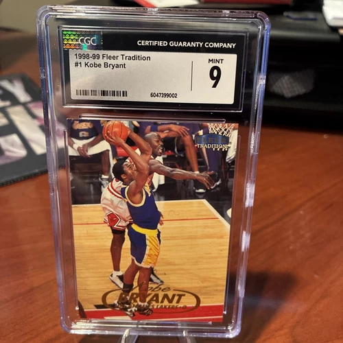 1998-99 Fleer Tradition - Kobe Bryant, Michael Jordan #1 CGC 9