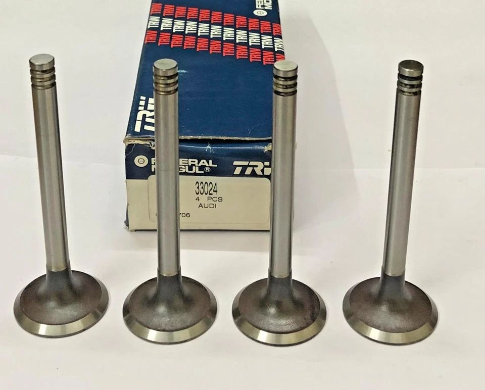 4+4 IN 33024 & EX 33025 Valves 049109601K FOR VW/AUDI 80 B2 100 C2 1588cc M34.00 - Image 4 of 4