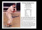 Stan Musial PSA DNA Signed 8x10 Stat Photo Autographed Cardinals