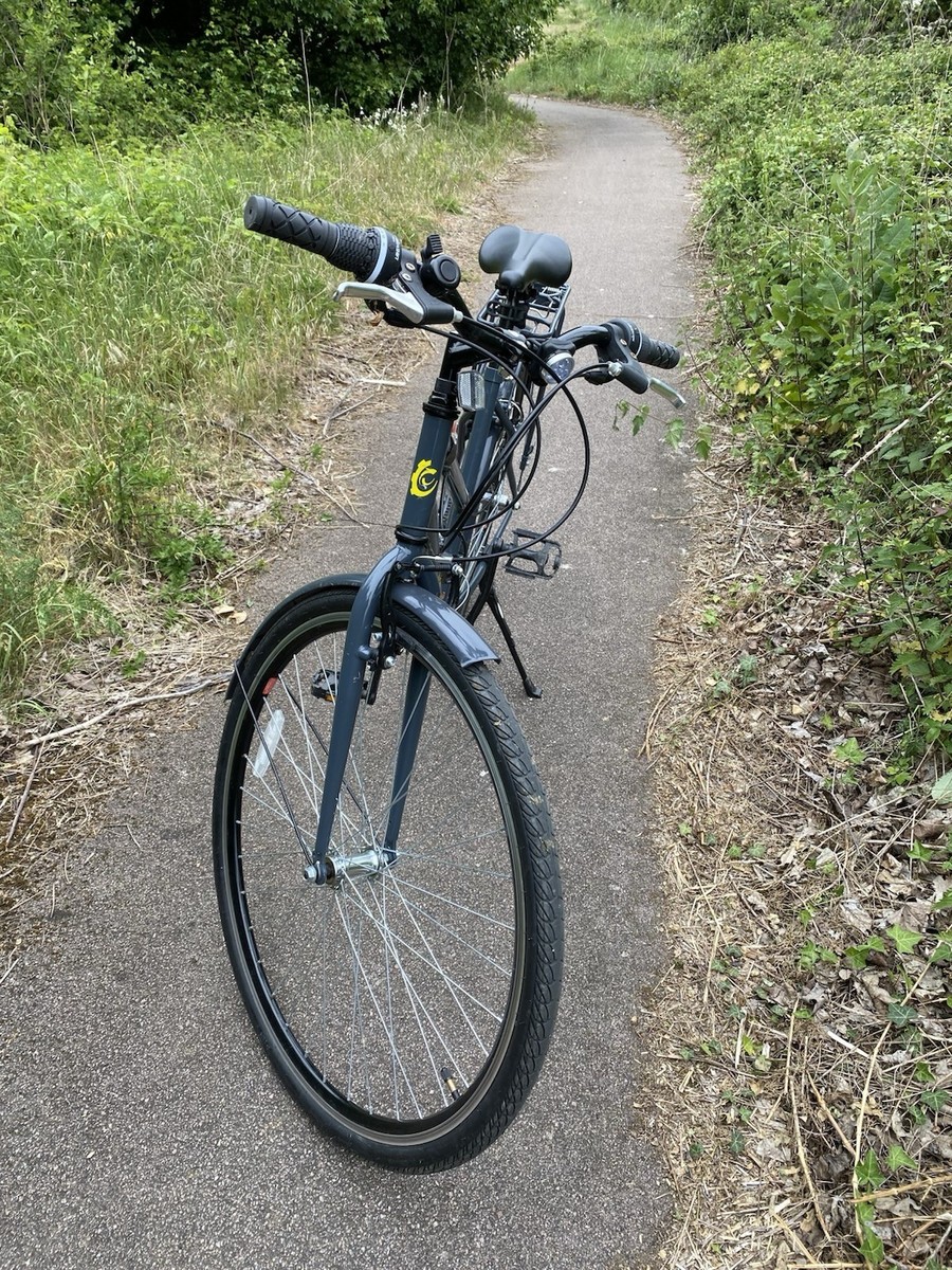 Challenger Unisex Grey Bike UK