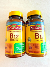 NatureMade Vitamin B12 3000 mcg, Fast Dissolve 1 /Sublingual 1 - EXP 4 5/2025