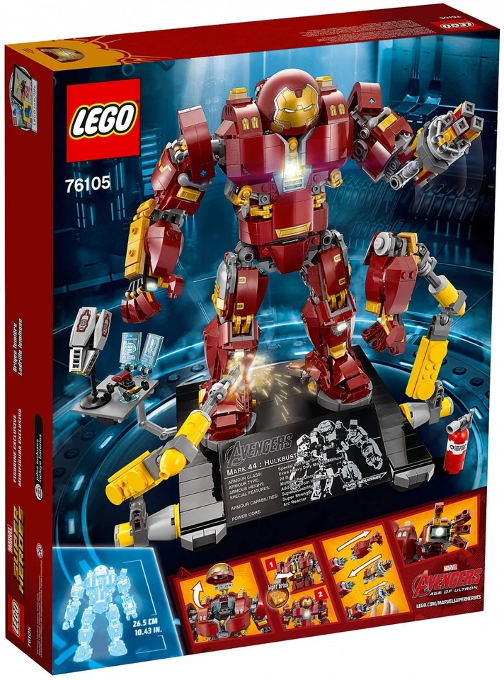 LEGO 76105 Marvel Super Heroes Hulkbuster Neuf - Photo 2/2