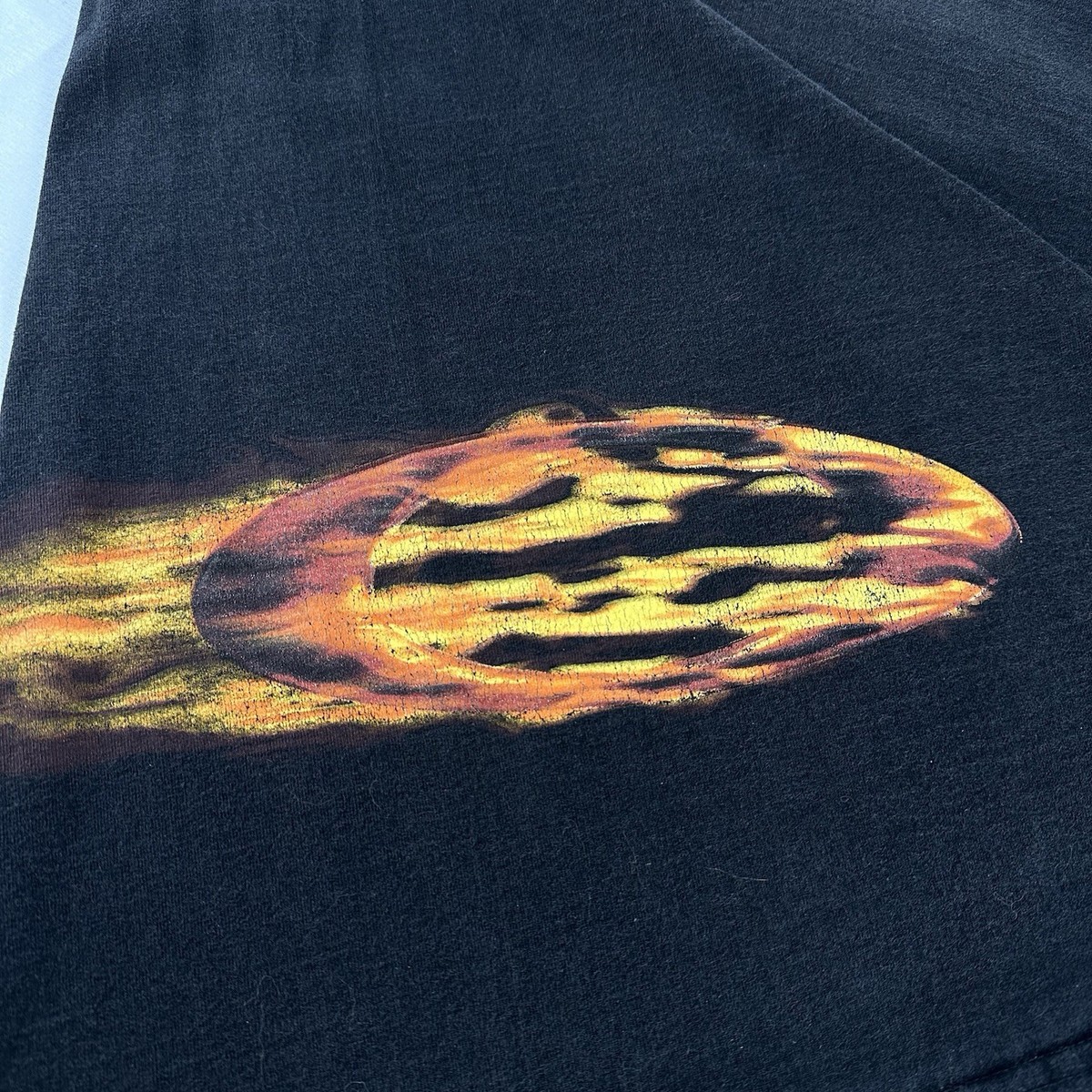 Vintage Oakley Software Flame Print Long Sleeve Tee Medium RARE | eBay